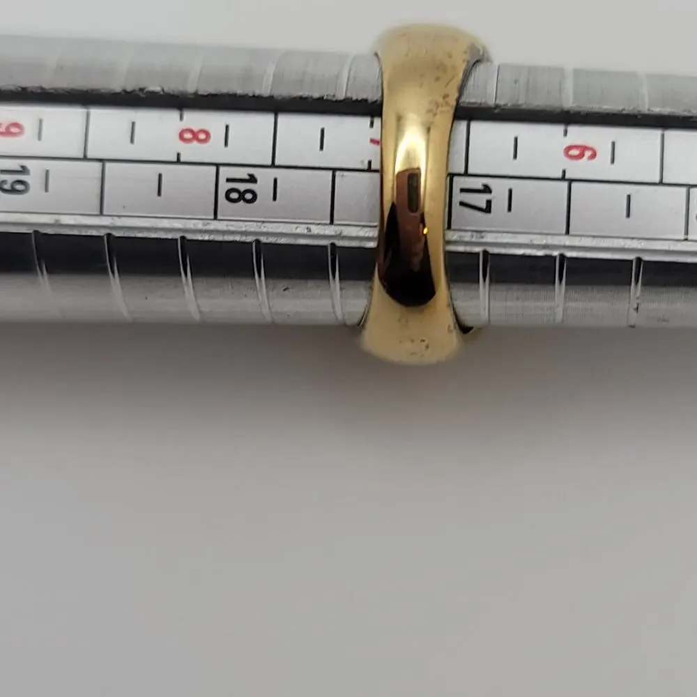 Avon Dome Shaped Gold-tone Ring Size 7 New Old Stock